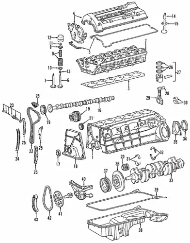 клапан впускной MB 104 053 08 01