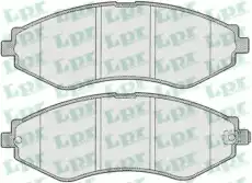 Тормозные колодки дисковые LPR 05P1208