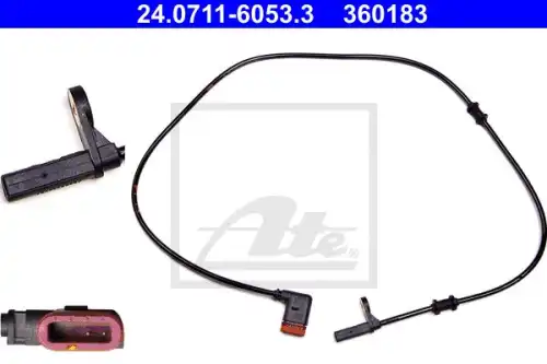 Датчик ABS ATE 24.0711-6053.3