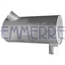 резонатор(бочка) глушителя Ivec 905685 EMMERRE