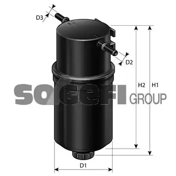 Топливный фильтр FRAM P11901