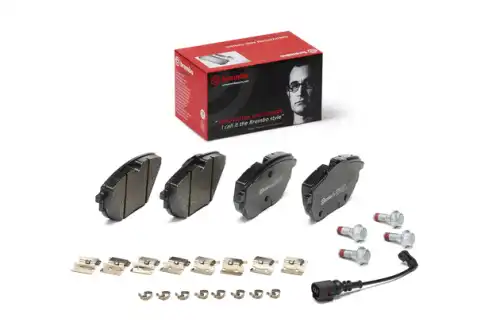 Тормозные колодки дисковые передняя ось BREMBO P 85 187