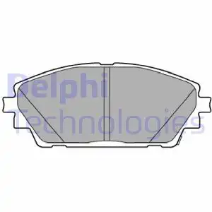 Тормозные колодки дисковые DELPHI LP3632