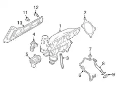Прокладка, компрессор ! \PORSCHE, VAG N 013 851 4
