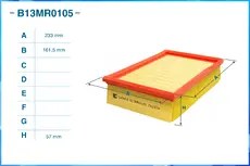 Фильтр воздушный CWORKS B13MR0105