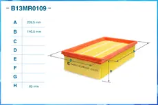 Фильтр воздушный CWORKS B13MR0109