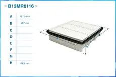 Фильтр воздушный CWORKS B13MR0116