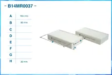 Салонный фильтр CWORKS B14MR0037
