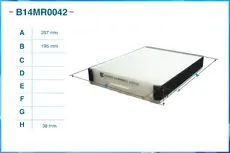 Салонный фильтр CWORKS B14MR0042
