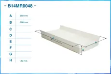 Салонный фильтр CWORKS B14MR0048