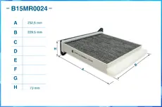 Салонный фильтр CWORKS B15MR0024