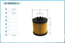 Фильтр масляный CWORKS B16MR0015