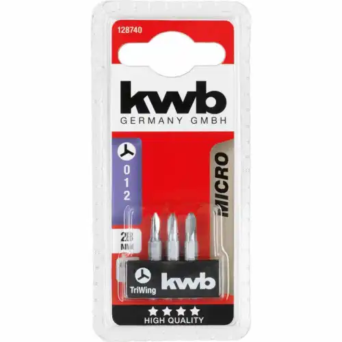 KWB Бита TRIxWING 28мм kwb Micro 3шт 128740