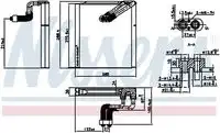 Испаритель, кондиционер 92375 NISSENS
