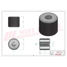 Фильтр воздушный HIFI SA12699