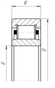 NU322ECM_Подшипник SKF