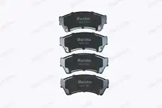 Тормозные колодки дисковые NARICHIN NKZ-1331