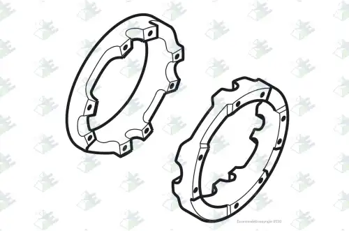 WHEEL DIFF. CASE KIT 24170958 EURORICAMBI