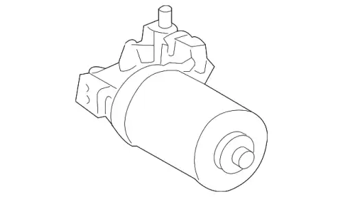 мотор стеклоочистителя MB 163 820 43 42