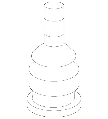 Шаровая опора MB 164 330 09 35