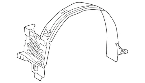 Подкрылок MB 210 698 92 30