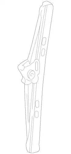Window Regulator !Left \98>02 MB ML 320 3.2L V6 163 730 01 46