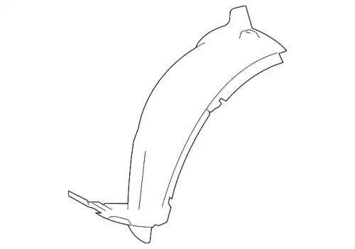 Подкрылок MB 164 880 28 05