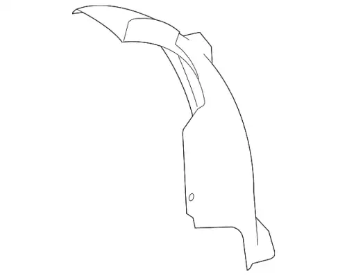 Подкрылок MB 164 884 09 22