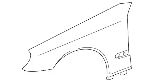 Крыло MB 211 880 14 18
