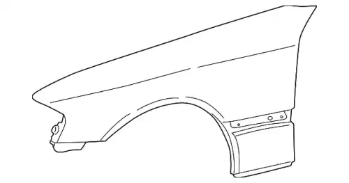 Крыло MB 202 881 02 01