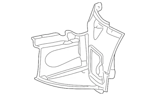 Подкрылок MB 170 880 01 24