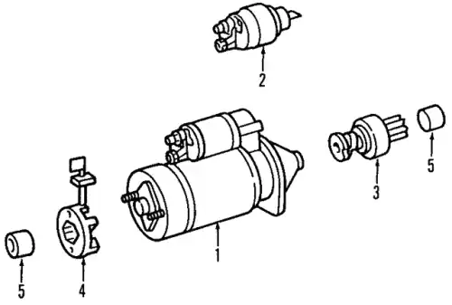 Катушка зажигания MB 000 158 58 03