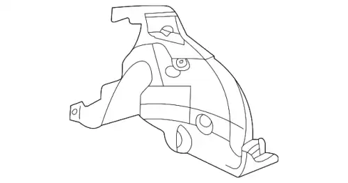 Подкрылок MB 203 884 05 22