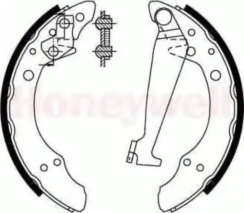 Тормозные колодки барабанные BENDIX 361578B