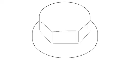 Shock Nut !Left/Right \03>18 MB G 550 4.0L V8 913004 010014