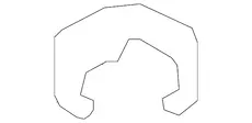 BRACKET,ENG WRG HARN SHLD 12610738 PONTIAC