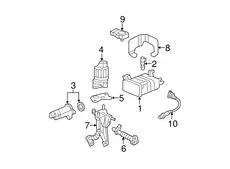 BRACKET,ENG WRG HARN SHLD 12610738 PONTIAC