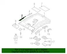 Bracket assy - assist handle mounting front, rh 853361E000 HYUNDAI