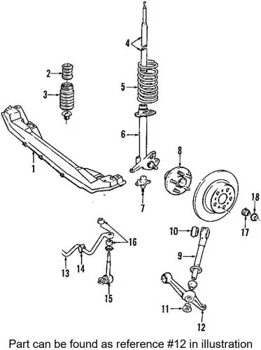 Рычаг подвески VOLVO 1229401