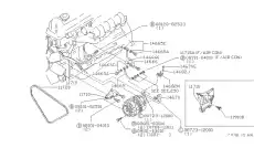 Ремень клиновой NISSAN 11720Y4005