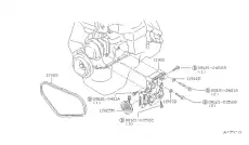Ремень клиновой NISSAN 1192016A00