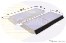 Салонный фильтр COMLINE EKF269