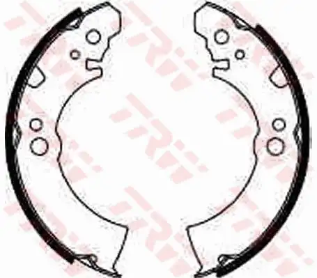 Тормозные колодки барабанные TRW GS8156