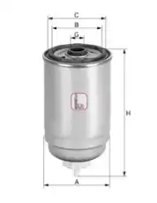 Топливный фильтр SOFIMA S 4526 NR