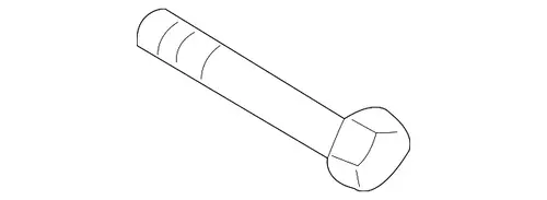BOLT,A/C CNDSR(13X13X84.4) 10310325 CHEVROLET