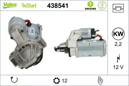 Стартер VALEO 438541