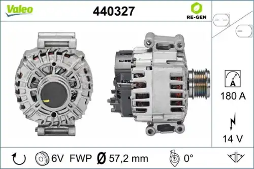 Генератор VALEO 440327