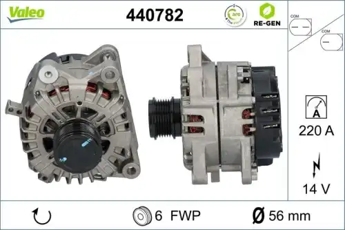 Генератор VALEO 440782