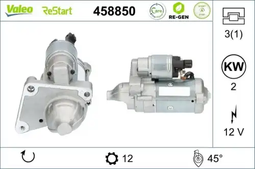 Стартер VALEO 458850