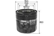 Фильтр масляный VALEO 586137 VOLVO